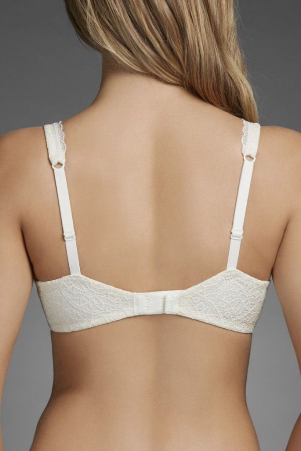 Barely There Lace Bra -Ivory
