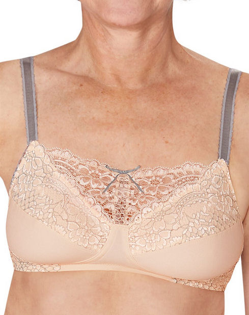 Temple Luxe Lace Level 1 Push Up Bra In Blue